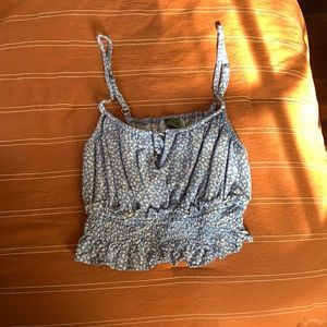 Spaghetti strap crop top